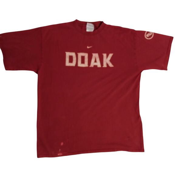 Distressed VTG Nike Florida State Seminoles Doak Stadium Tee Shirt Men’s SZ L - Picture 2 of 9